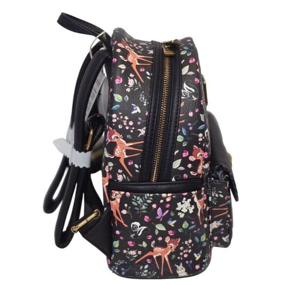 Disney Parks Loungefly Bambi And Forrest Friends Backpack AOP NWT main image 4